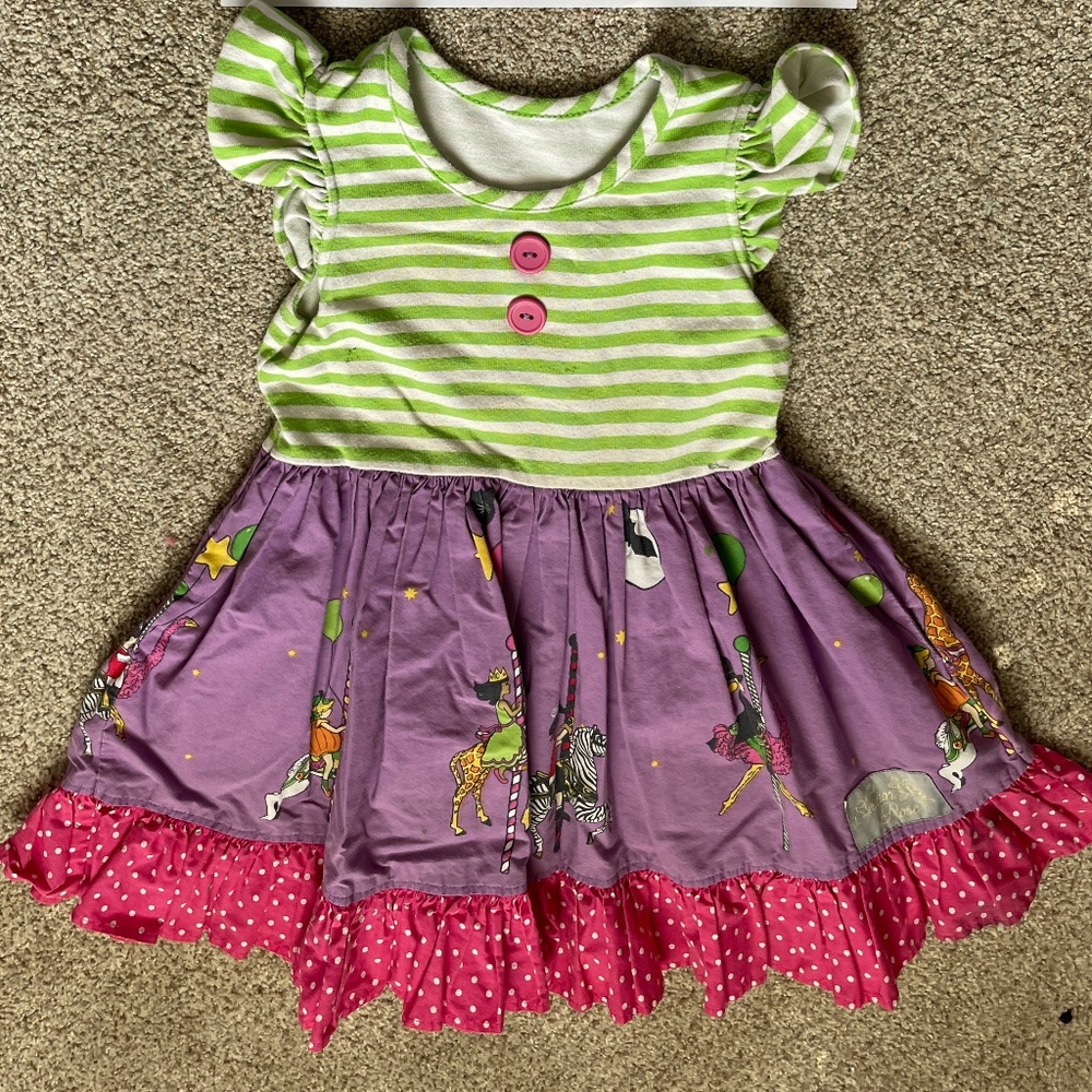 Eleanor Rose knit top dress